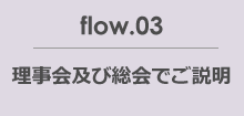 理事会及び総会でご説明